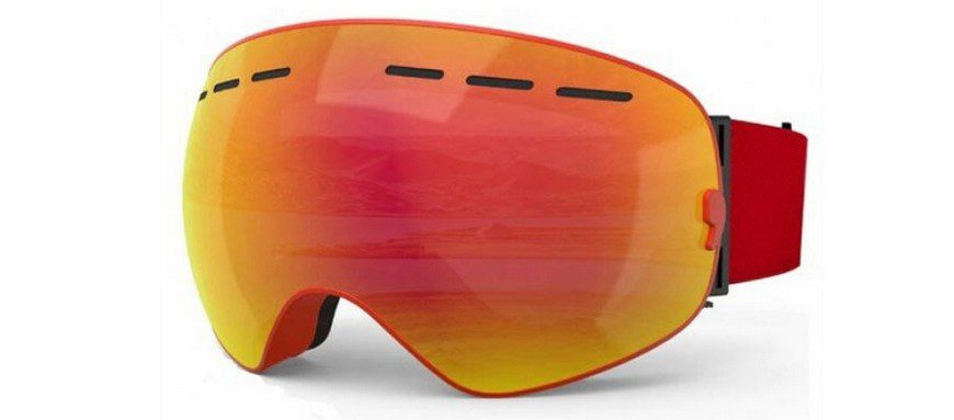 Горнолыжные очки-маска PHMAX c двухслойной защитой UV400, противотуманные