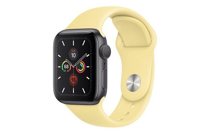 Apple Watch Series 5 GPS 44мм Aluminum Case with Sport Band