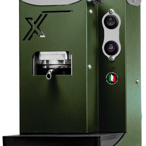Кофемашина чалдовая Espresso Aroma X, чалды ESE 44мм, 100% MADE IN ITALY, цвет: армейский зеленый