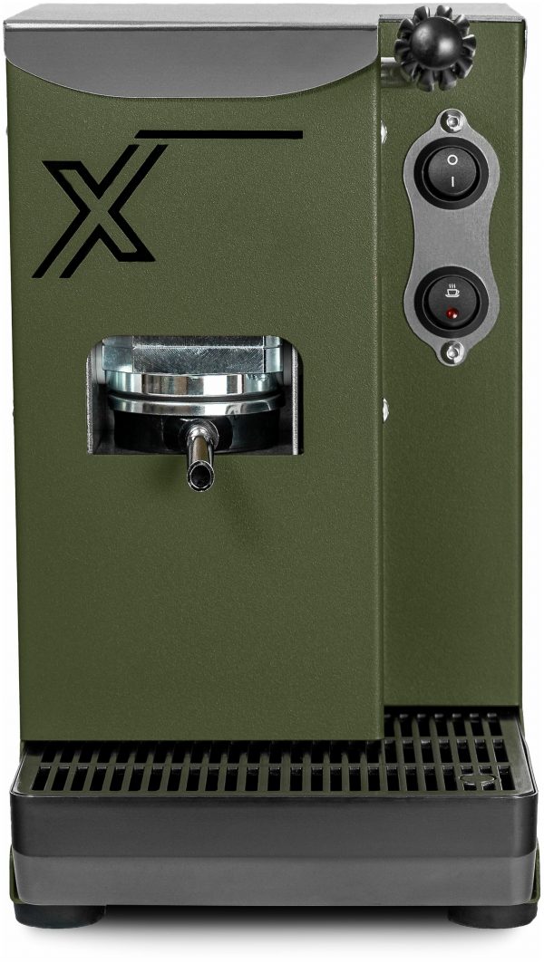 Кофемашина чалдовая Espresso Aroma X, чалды ESE 44мм, 100% MADE IN ITALY, цвет: армейский зеленый - фото 4