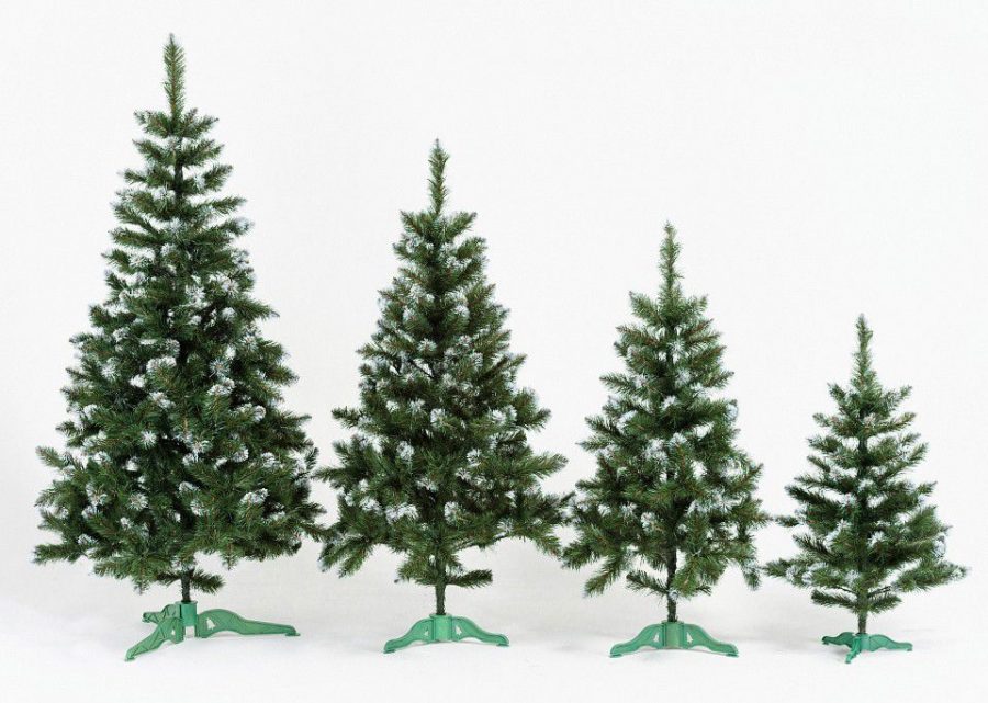 Размеры искусственных елок
